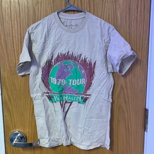 Van Halen tour shirt